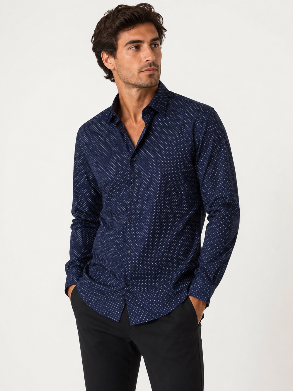 H&M Men’s Button-Up Shirt – Size XL – NWT